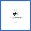 ยูโร แปลว่า? วิเคราะห์ชื่อ ยูโร, ชื่อเล่น ยูโร แปลว่า สกุลเงินที่ใช้ในยุโรป